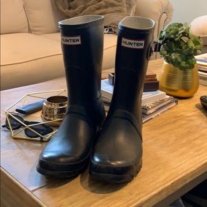 Black Hunter rain boots